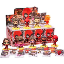 Deadpool & Wolverine Cosbi Mini Figures Series 2 Blind Box Display Box Qty 8 - Hot Toys Bobble Heads, Blind Boxes