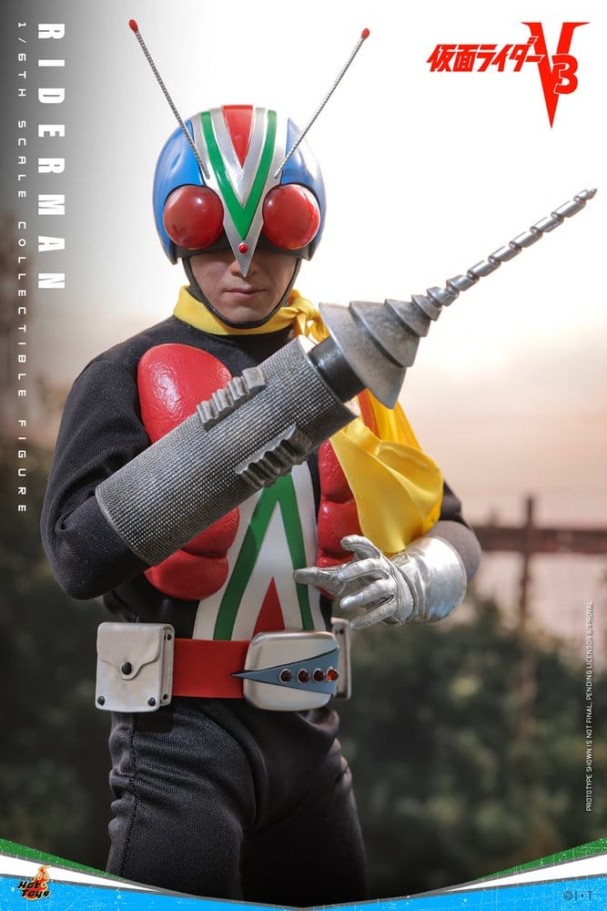 Kamen Rider Action Figure 1/6 Riderman 30 cm - Hot Toys Action Figures