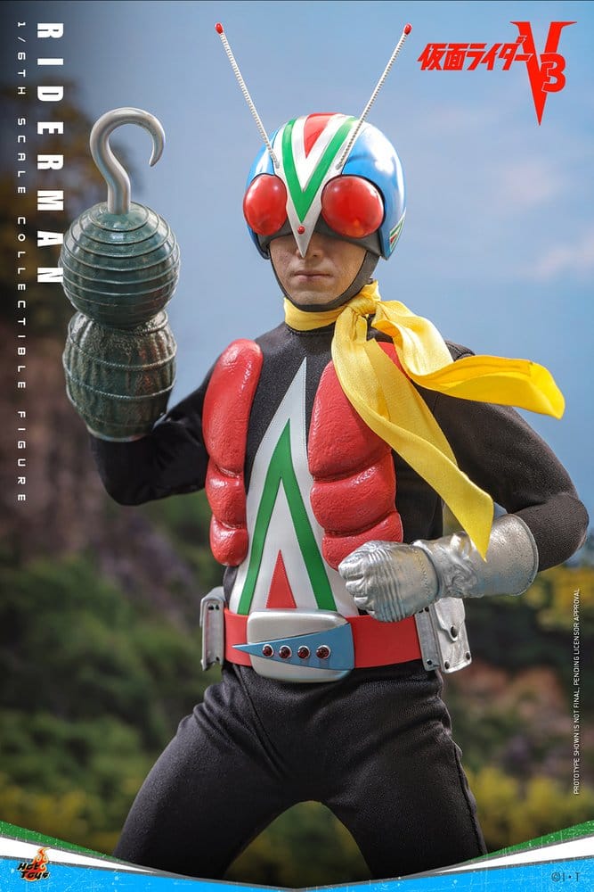 Kamen Rider Action Figure 1/6 Riderman 30 cm - Hot Toys Action Figures