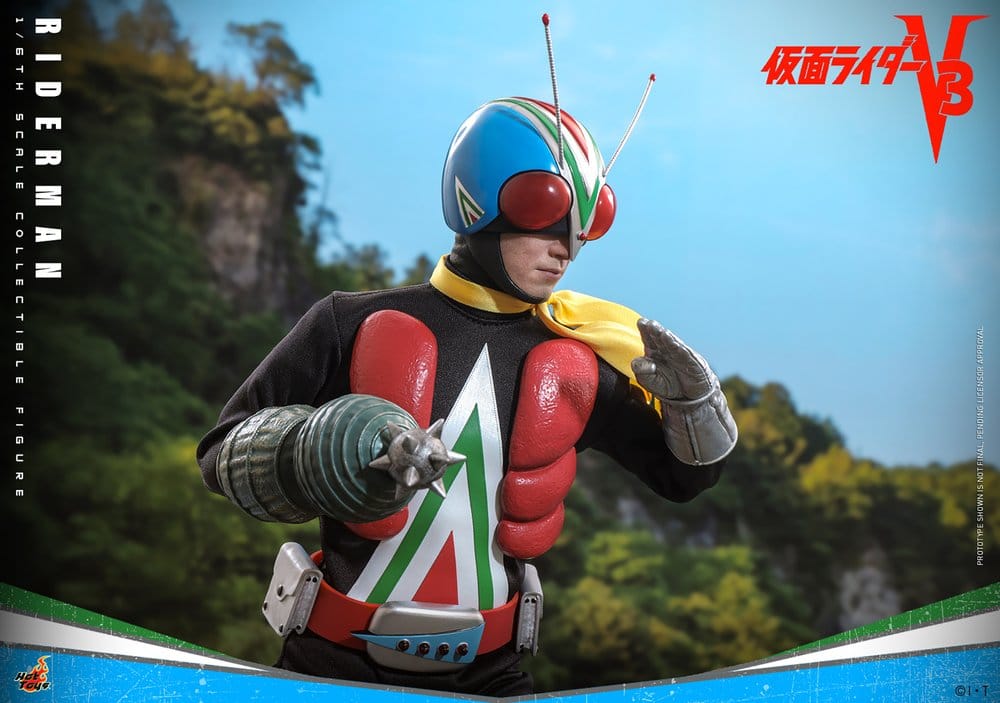 Kamen Rider Action Figure 1/6 Riderman 30 cm - Hot Toys Action Figures