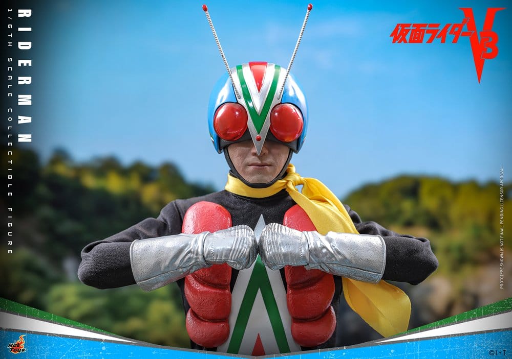 Kamen Rider Action Figure 1/6 Riderman 30 cm - Hot Toys Action Figures