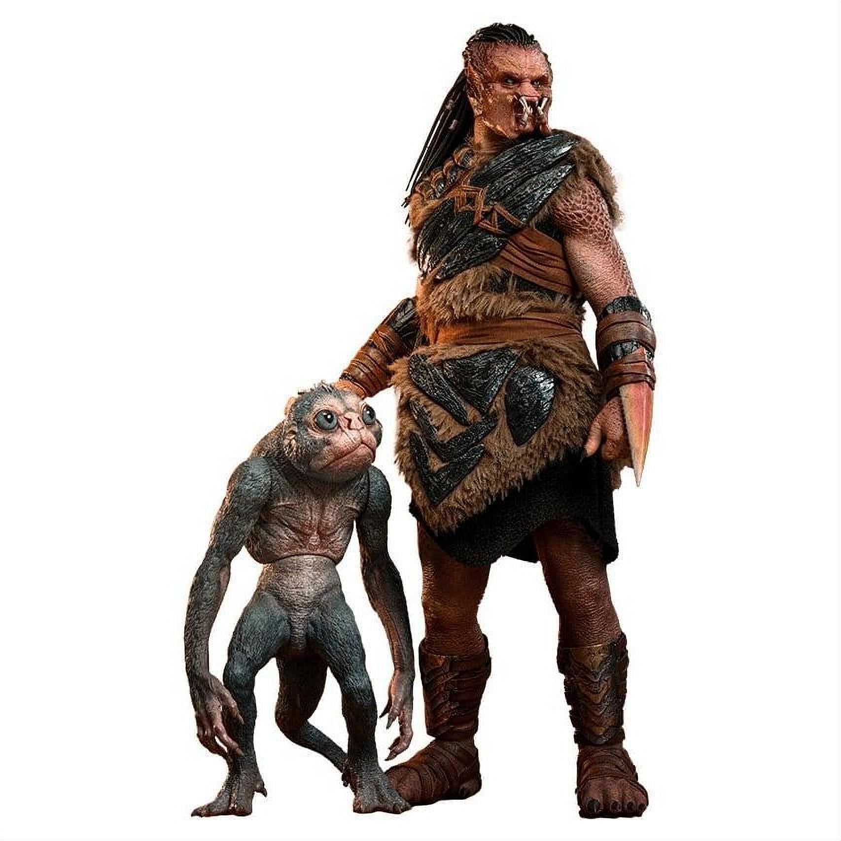 Predator: Badlands Movie Masterpiece Action Figures 2-Pack 1/6 Dek (Bone Bison Armor) and Bud 31 cm - Hot Toys Action Figures