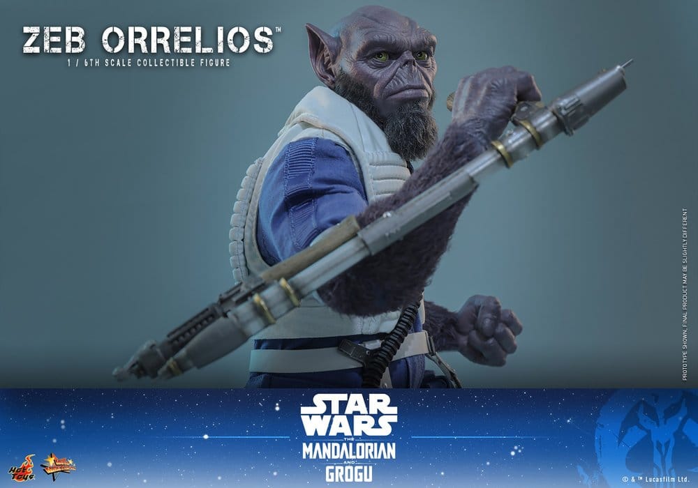 Star Wars Movie Masterpiece Action Figure 1/6 Zeb Orrelios 33 cm - Hot Toys Action Figures