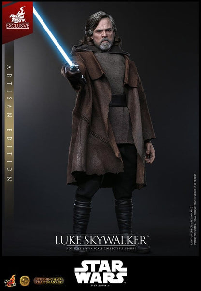 Star Wars: The Last Jedi Movie Masterpiece Action Figure 1/6 Luke Skywalker (Artisan Edition) - Hot Toys Action Figures