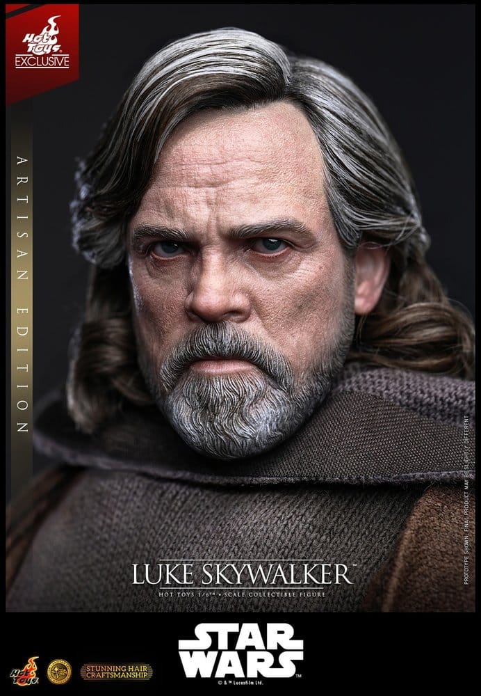 Star Wars: The Last Jedi Movie Masterpiece Action Figure 1/6 Luke Skywalker (Artisan Edition)