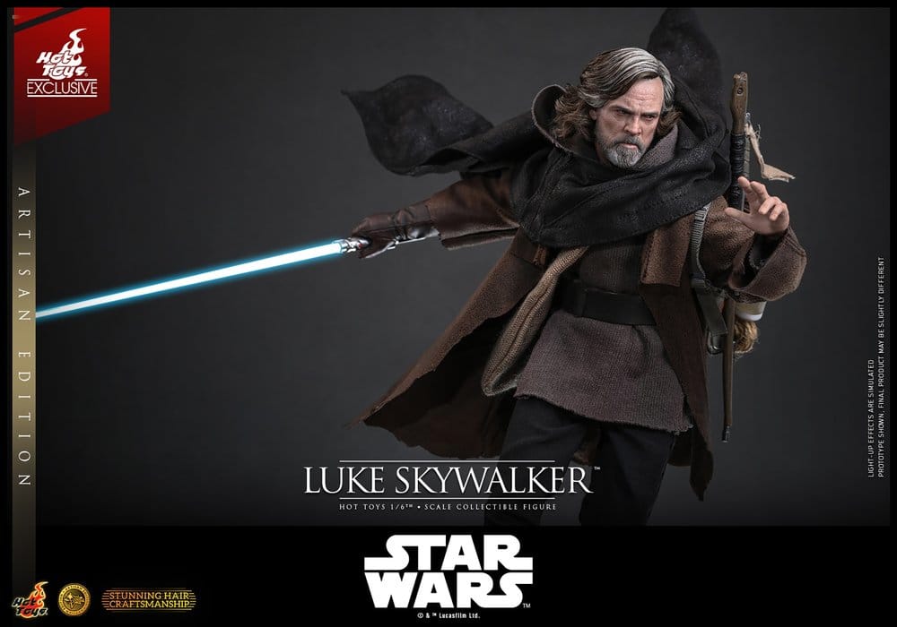 Star Wars: The Last Jedi Movie Masterpiece Action Figure 1/6 Luke Skywalker (Artisan Edition)