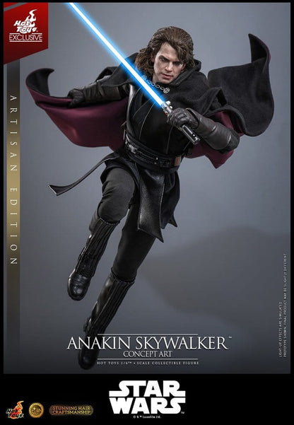Star Wars Episode III: Revenge Of The Sith Movie Masterpiece Action Figure 1/6 Anakin Skywalker (Concept Art Version) (Artisan Edition) Hot Toys Exclusive - Hot Toys Action Figures