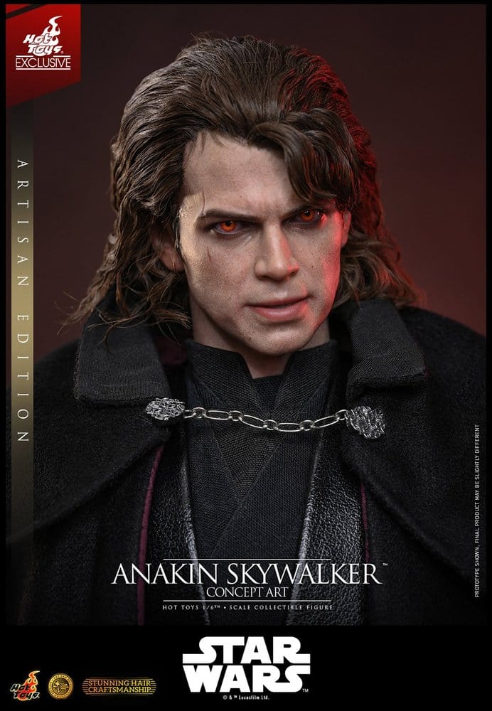 Star Wars Episode III: Revenge Of The Sith Movie Masterpiece Action Figure 1/6 Anakin Skywalker (Concept Art Version) (Artisan Edition) Hot Toys Exclusive