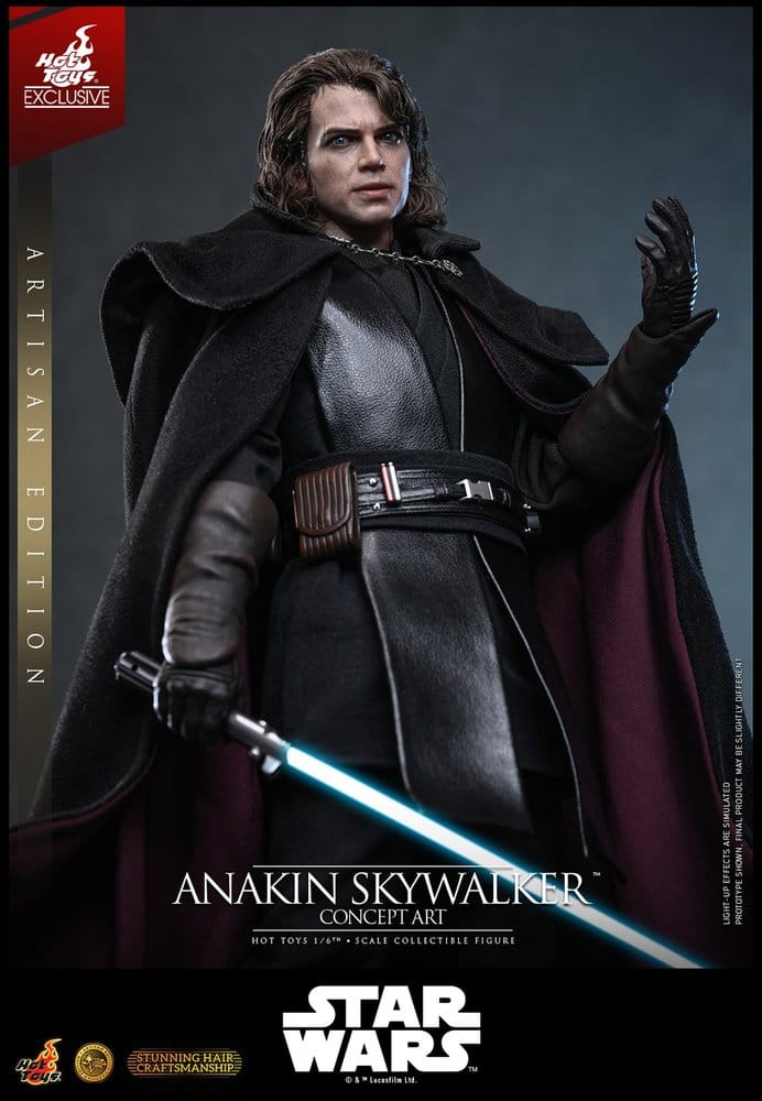Star Wars Episode III: Revenge Of The Sith Movie Masterpiece Action Figure 1/6 Anakin Skywalker (Concept Art Version) (Artisan Edition) Hot Toys Exclusive