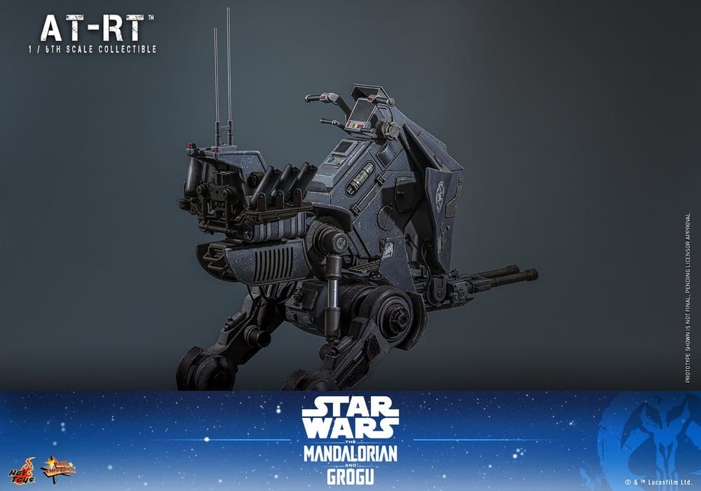 Star Wars: The Mandalorian & Grogu Movie Masterpiece Vehicle 1/6 AT-RT 60 cm - Hot Toys Vehicles