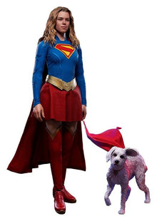 DC Comics Movie Masterpiece Action Figure Set Supergirl & Krypto 28 cm - Hot Toys Action Figures