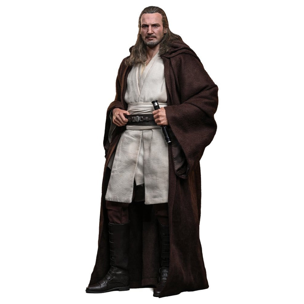 Star Wars: The Phantom Menace Movie Masterpiece Action Figure 1/6 Qui-Gon Jinn (Artisan Edition) Hot Toys Exclusive - Hot Toys Action Figures
