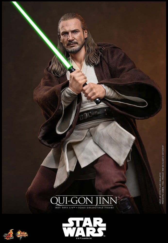 Star Wars Movie Masterpiece Action Figure 1/6 Qui-Gon Jinn (Collector Edition) 32 cm - Hot Toys Action Figures