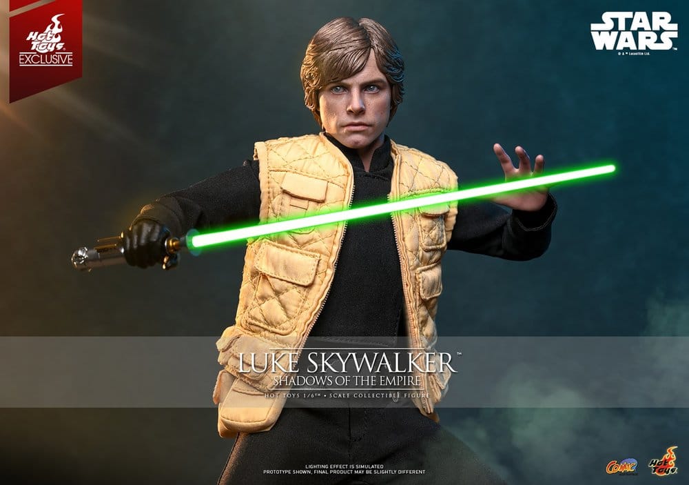 Star Wars Comic Masterpiece Action Figure 1/6 Luke Skywalker (Shadows Of The Empire) (Hot Toys Exclusive)