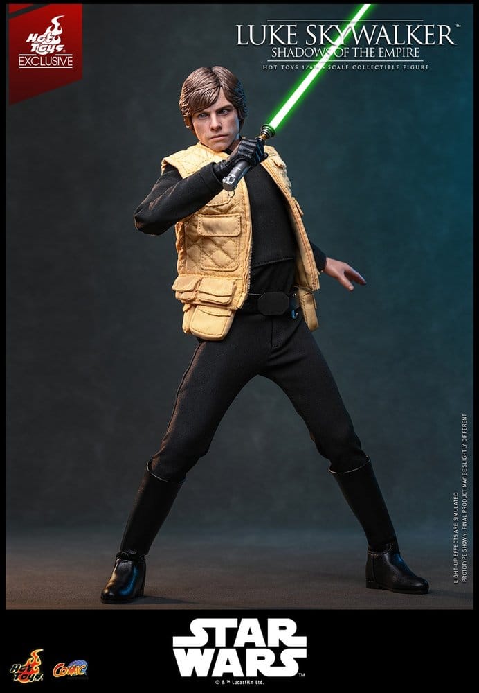 Star Wars Comic Masterpiece Action Figure 1/6 Luke Skywalker (Shadows Of The Empire) (Hot Toys Exclusive)