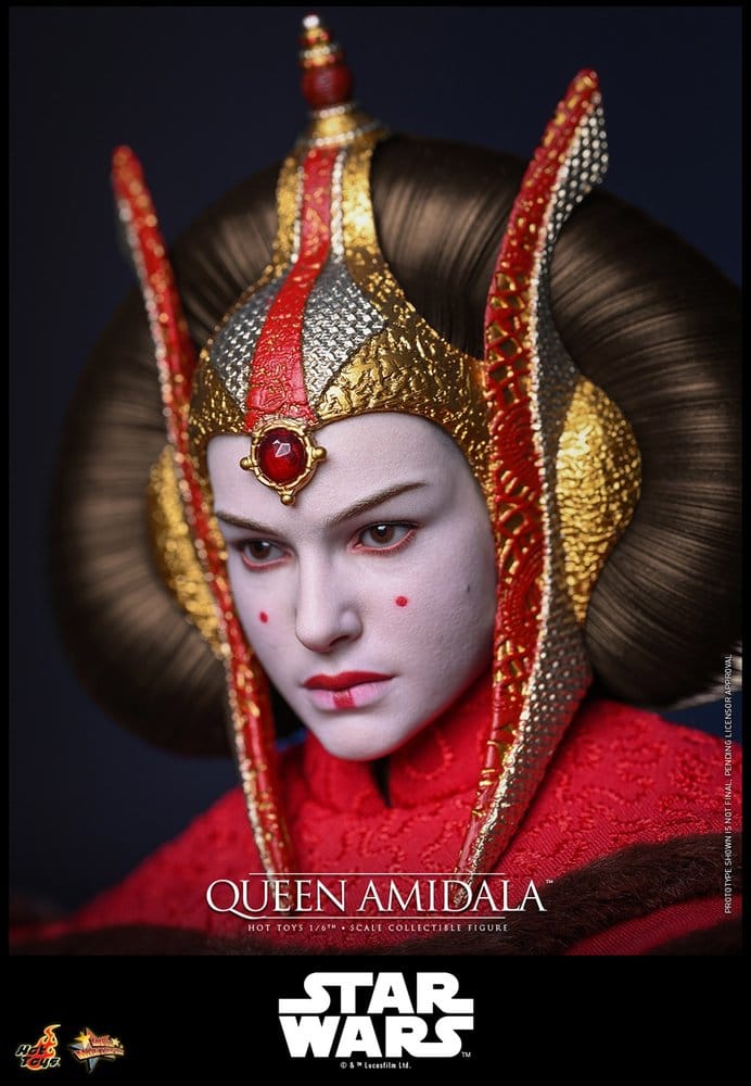 Star Wars Movie Masterpiece Action Figure 1/6 Queen Amidala 28 cm - Hot Toys Action Figures