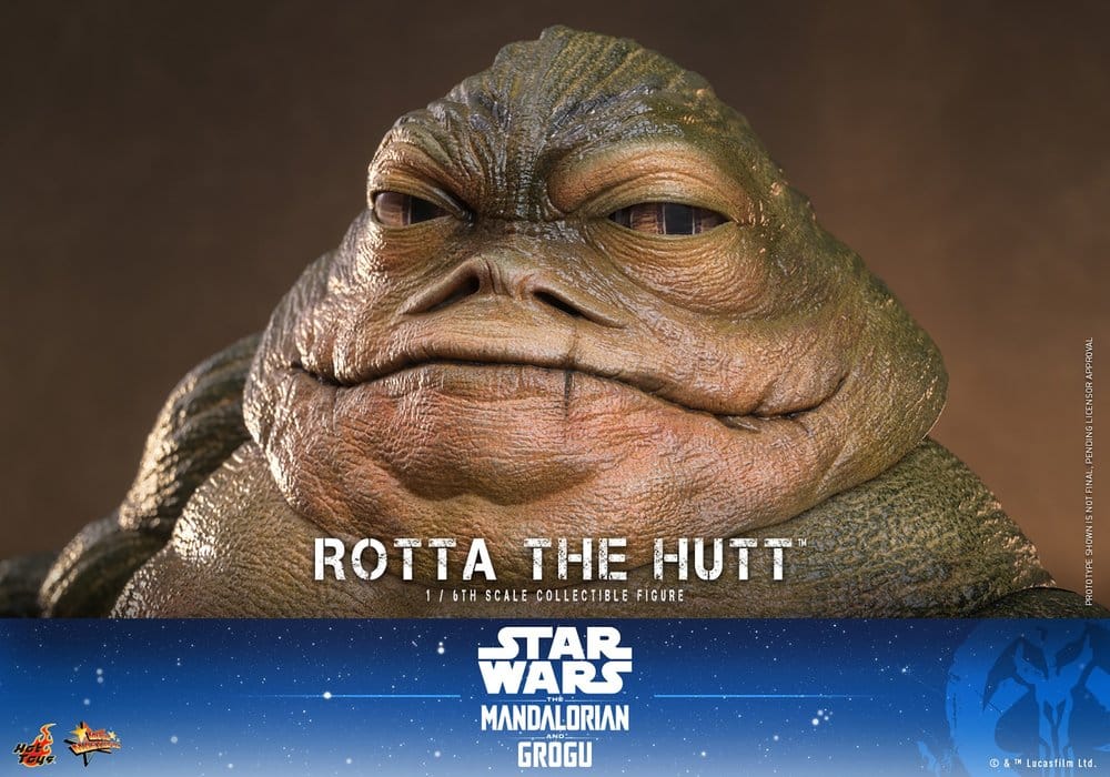 Star Wars Movie Masterpiece Action Figure 1/6 Rotta The Hutt 32 cm - Hot Toys Action Figures