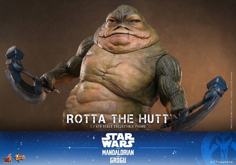 Star Wars Movie Masterpiece Action Figure 1/6 Rotta The Hutt 32 cm - Hot Toys Action Figures