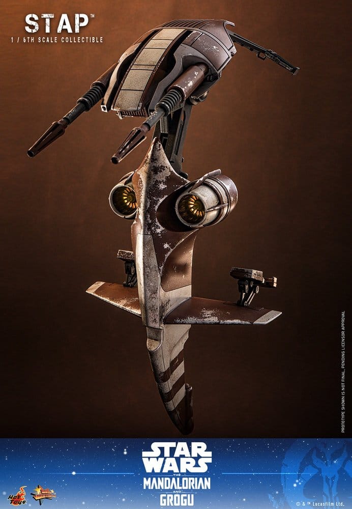 Star Wars: The Mandalorian & Grogu Movie Masterpiece Accessory 1/6 STAP 32 cm - Hot Toys Action Figure Accessories