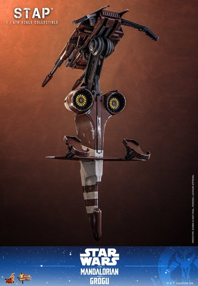 Star Wars: The Mandalorian & Grogu Movie Masterpiece Accessory 1/6 STAP 32 cm - Hot Toys Action Figure Accessories