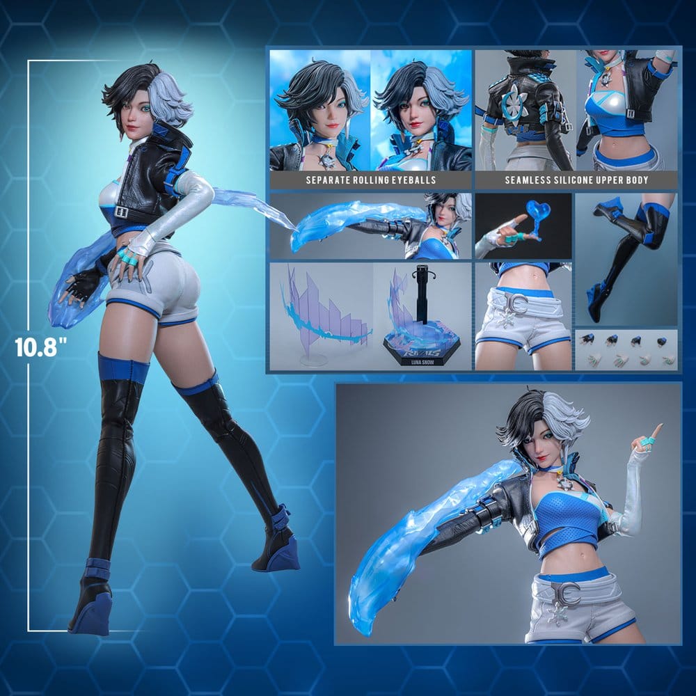 Marvel Rivals Videogame Masterpiece Action Figure 1/6 Luna Snow 28 cm - Hot Toys Action Figures
