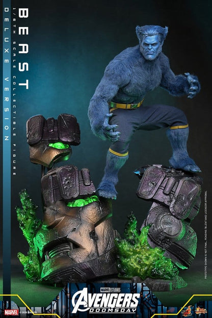 Marvel X-Men Movie Masterpiece Action Figure 1/6 Beast (Deluxe Version)
