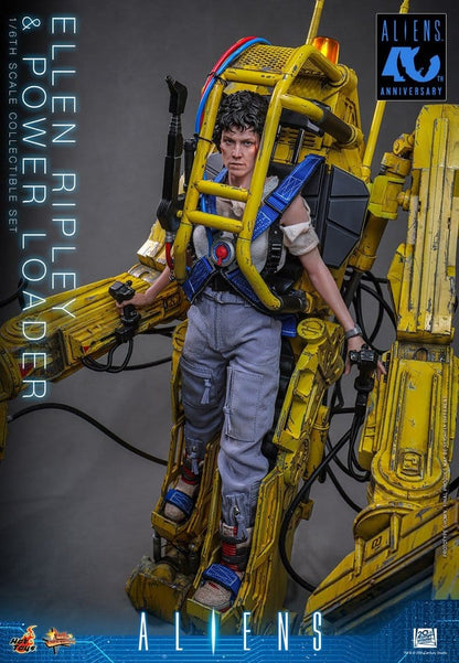 Alien Movie Masterpiece Figure Set 1/6 Ellen Ripley and Power Loader - Hot Toys Action Figures