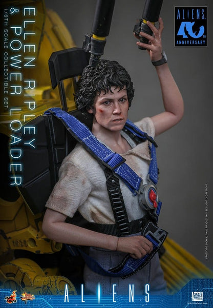 Alien Movie Masterpiece Figure Set 1/6 Ellen Ripley and Power Loader - Hot Toys Action Figures