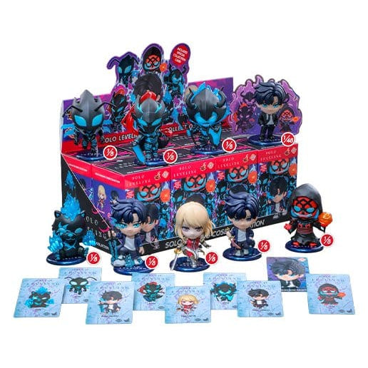 Solo Leveling Cosbi Mini Figures 11 cm Blind Box Display Box Qty 8 - Hot Toys Blind Boxes