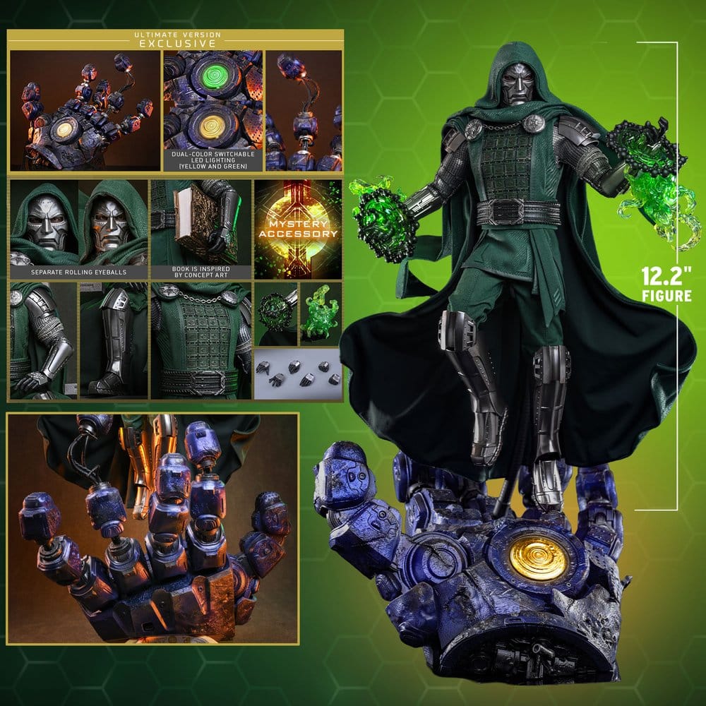 Avengers: Doomsday Movie Masterpiece Action Figure 1/6 Doctor Doom (Ultimate Version) 31 cm - Hot Toys Action Figures