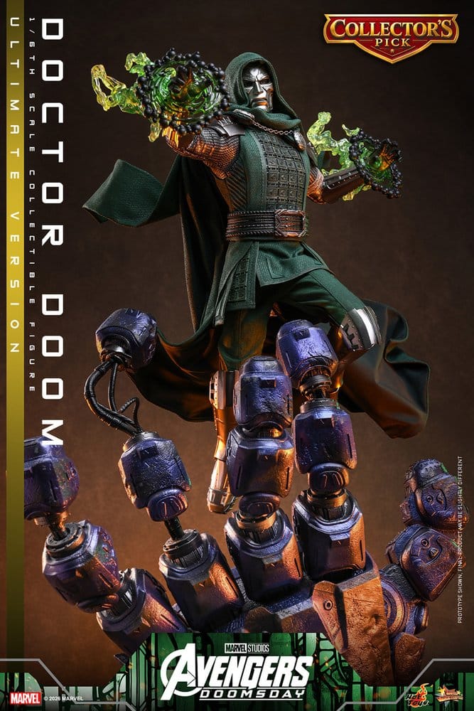 Avengers: Doomsday Movie Masterpiece Action Figure 1/6 Doctor Doom (Ultimate Version) 31 cm - Hot Toys Action Figures