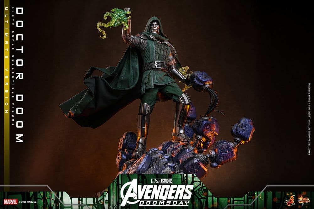 Avengers: Doomsday Movie Masterpiece Action Figure 1/6 Doctor Doom (Ultimate Version) 31 cm - Hot Toys Action Figures
