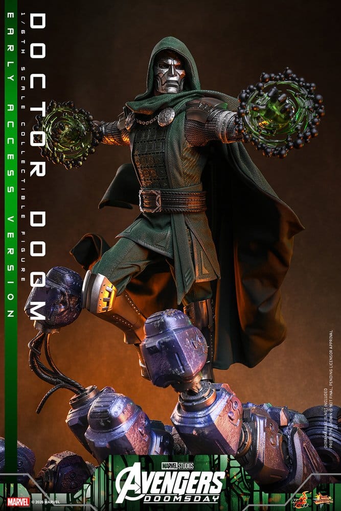Avengers: Doomsday Movie Masterpiece Action Figure 1/6 Doctor Doom 31 cm - Hot Toys Action Figures