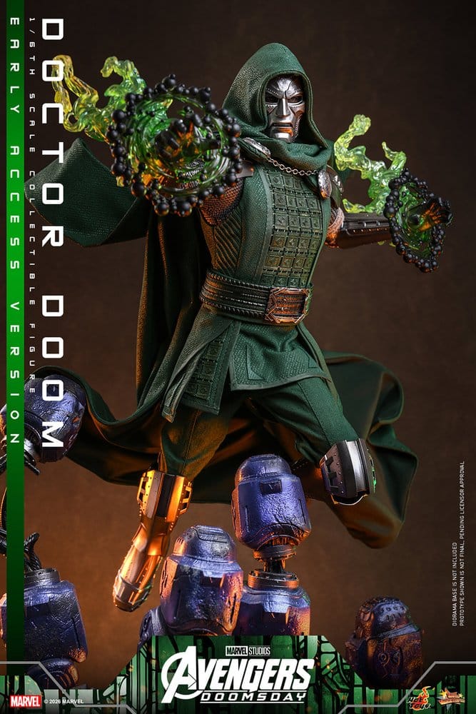 Avengers: Doomsday Movie Masterpiece Action Figure 1/6 Doctor Doom 31 cm - Hot Toys Action Figures