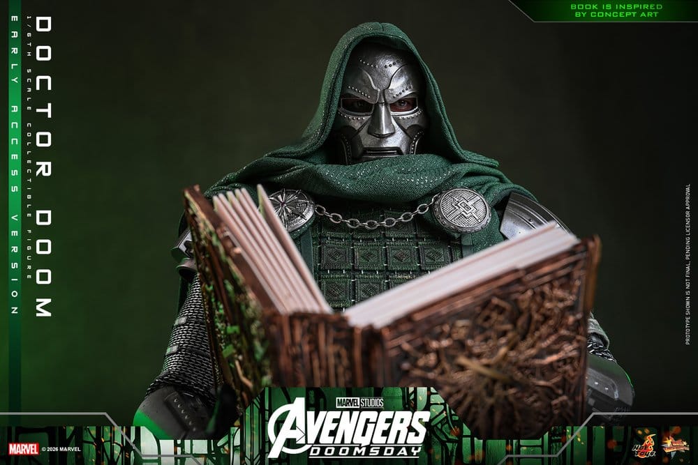 Avengers: Doomsday Movie Masterpiece Action Figure 1/6 Doctor Doom 31 cm - Hot Toys Action Figures