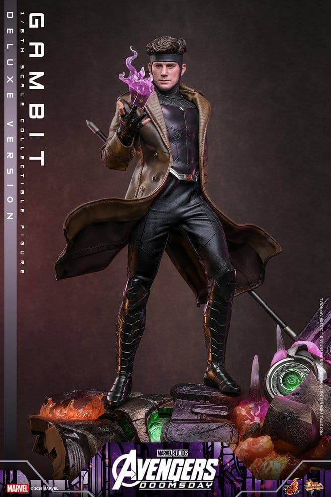 Avengers: Doomsday Movie Masterpiece Action Figure 1/6 Gambit (Deluxe Version) 31 cm - Hot Toys Action Figures