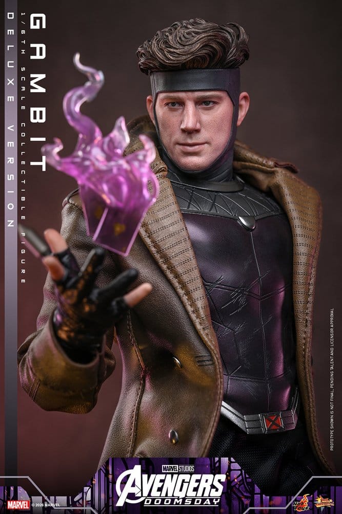 Avengers: Doomsday Movie Masterpiece Action Figure 1/6 Gambit (Deluxe Version) 31 cm - Hot Toys Action Figures