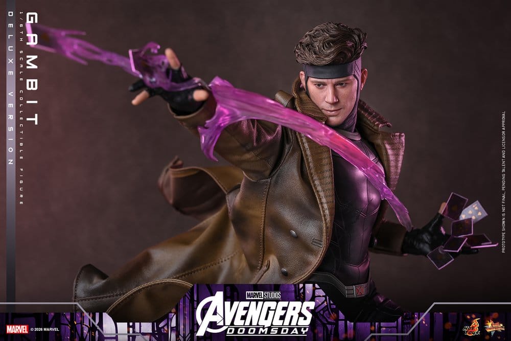 Avengers: Doomsday Movie Masterpiece Action Figure 1/6 Gambit (Deluxe Version) 31 cm - Hot Toys Action Figures