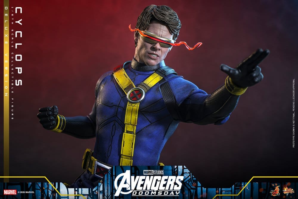 Avengers: Doomsday Movie Masterpiece Action Figure 1/6 Cyclops (Deluxe Version) 30 cm - Hot Toys Action Figures
