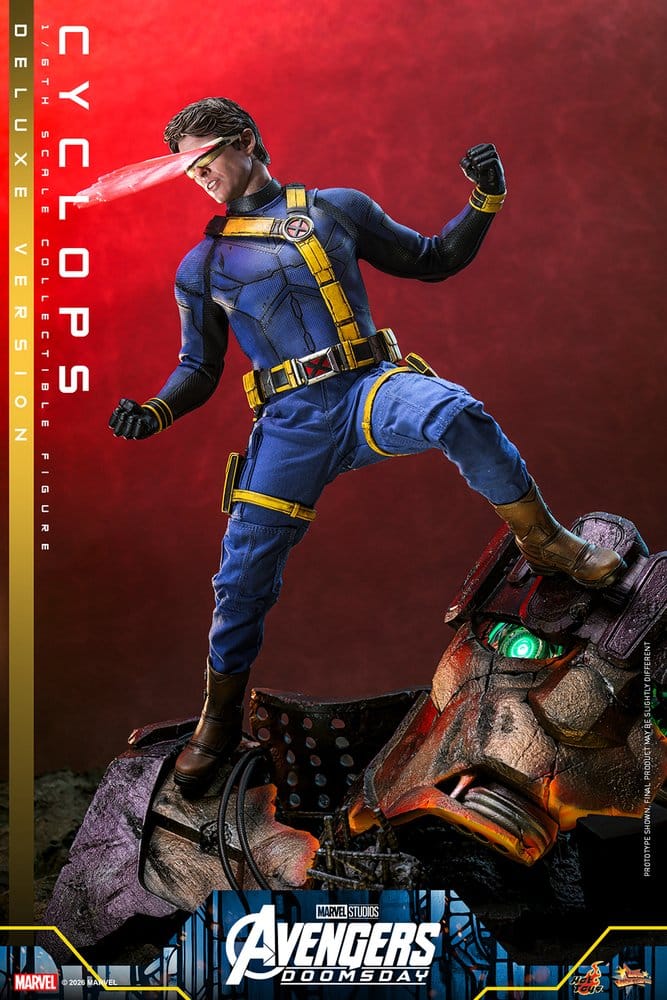 Avengers: Doomsday Movie Masterpiece Action Figure 1/6 Cyclops (Deluxe Version) 30 cm - Hot Toys Action Figures