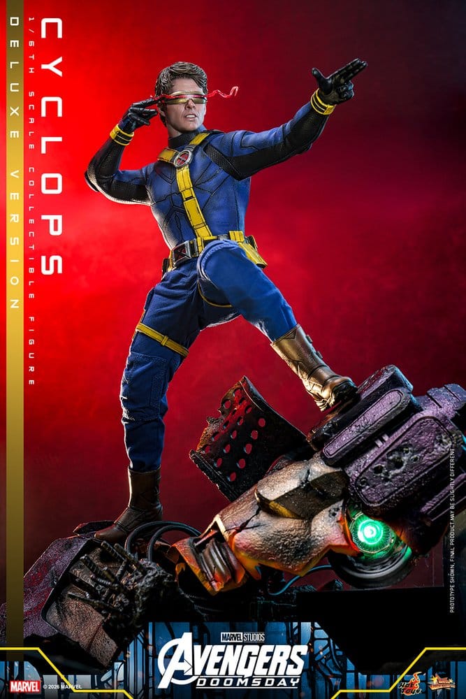 Avengers: Doomsday Movie Masterpiece Action Figure 1/6 Cyclops (Deluxe Version) 30 cm - Hot Toys Action Figures