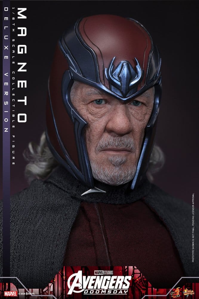 Avengers: Doomsday Movie Masterpiece Action Figure 1/6 Magneto (Deluxe Version) 30 cm - Hot Toys Action Figures