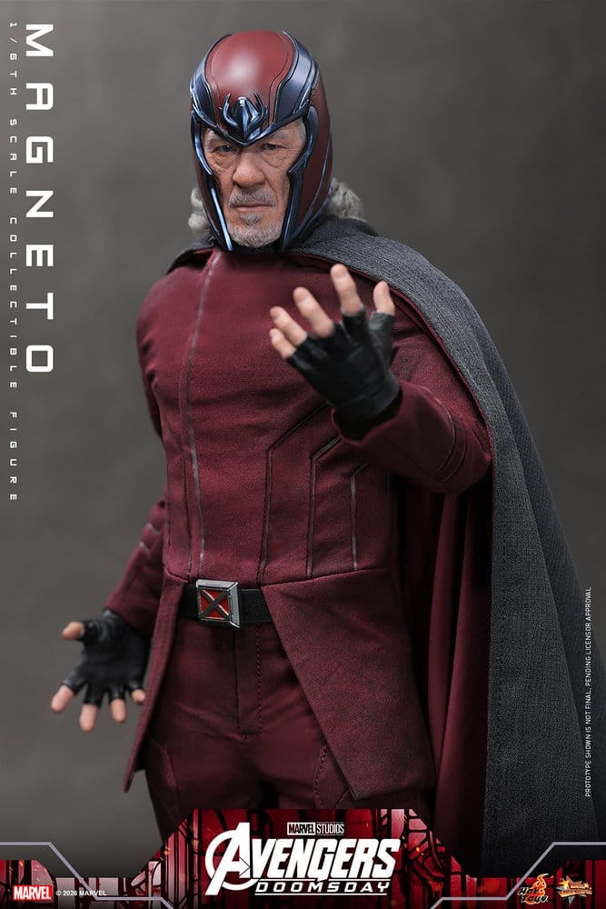 Avengers: Doomsday Movie Masterpiece Action Figure 1/6 Magneto 30 cm - Hot Toys Action Figures