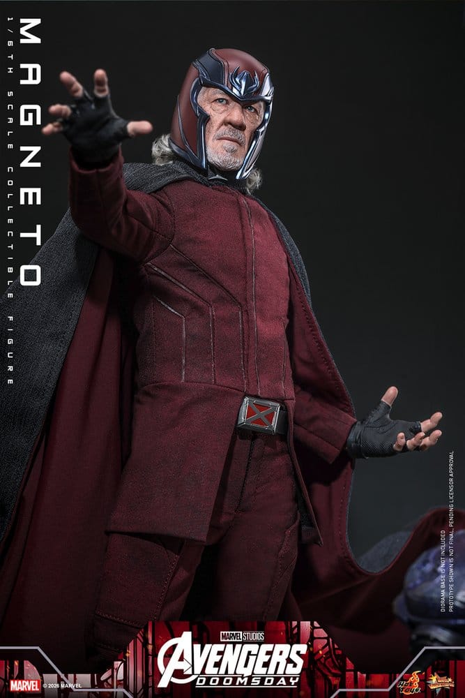 Avengers: Doomsday Movie Masterpiece Action Figure 1/6 Magneto 30 cm - Hot Toys Action Figures