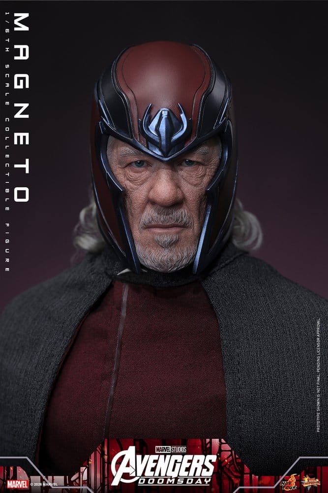 Avengers: Doomsday Movie Masterpiece Action Figure 1/6 Magneto 30 cm - Hot Toys Action Figures