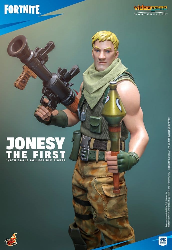 Fortnite Action Figure 1/6 Jonesy The First 32 cm - Hot Toys Action Figures
