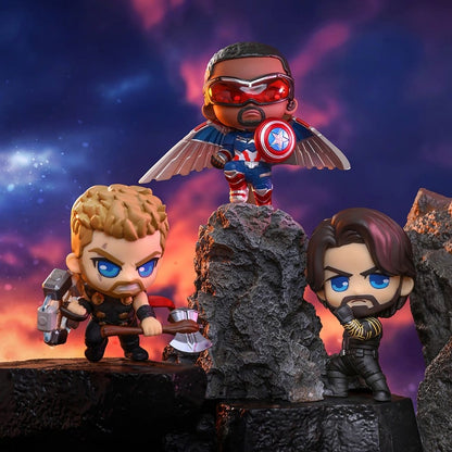Marvel Cosbi Minifigures Avengers: Doomsday Blind Box Display (8) - Hot Toys Blind Boxes