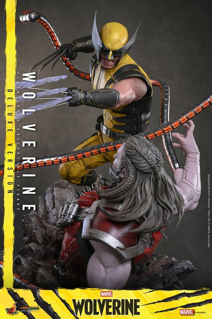 Marvel Video Game Masterpiece Action Figure 1/6 Wolverine (Deluxe Version) - Hot Toys Action Figures