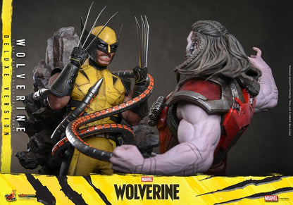 Marvel Video Game Masterpiece Action Figure 1/6 Wolverine (Deluxe Version) - Hot Toys Action Figures