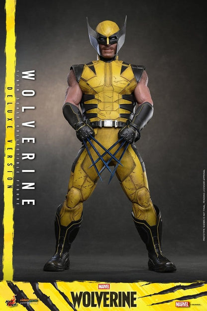 Marvel Video Game Masterpiece Action Figure 1/6 Wolverine (Deluxe Version) - Hot Toys Action Figures